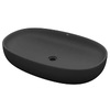 Rak ceramics FEECT5500504A FEELING Раковина на стільницю, овальна, Matt Black, 55см