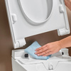Geberit 146.350.01.1 AquaClean Alba Підвісний унітаз-біде, покриття KeraTect, колір білий глянець, накладка біла
