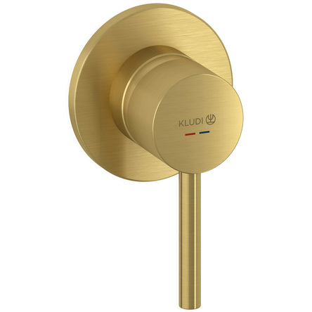 Kludi 38925N076 KLUDI BOZZ Зовнішня частина змішувача душу, брашоване золото