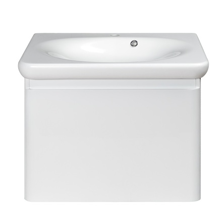 Devit 0020120W FLY Тумба 60 з раковиною, білий глянцевий колір (2пак) NEW