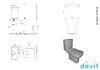 Devit 3110123 COMFORT Компакт+кришка quick-fix, soft-close