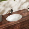 Hansgrohe 60152450 Xuniva D Раковина овальна під стільницю, з переливом 450 x 350, білий
