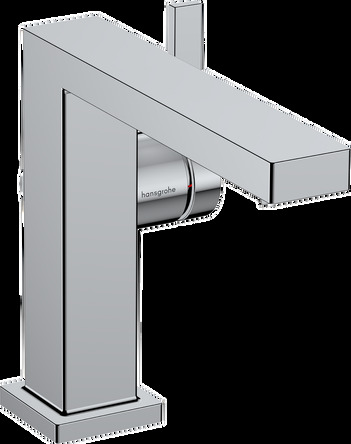 Hansgrohe TECTURIS E змішувач для умивальника 110, одноважільний, CoolStart, push-open, колір хром - 73020000