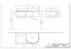 Villeroy&Boch SUBWAY 2.0 тумба 98,7*25,7*47,8см, подвесная, умывальник справа, ручки хром, цвет верха белый, цвет корпуса white wood - A7031SE8