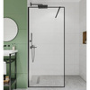 Devit DS100200B Style Душове огородження Walk-In 1000x2000, чорний мат