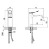Devit 5030010 UNIVERSAL Змішувач для раковини, хром