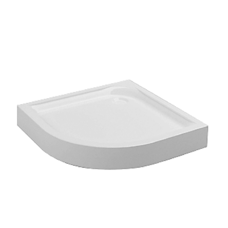 Devit FTR2162 UNIVERSAL Душовий піддон акриловий 1/4 кола+сифон+рама, 90х90