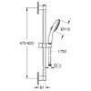 Grohe 27794003 Tempesta 110 душовий набір, 3 види струменів, хром