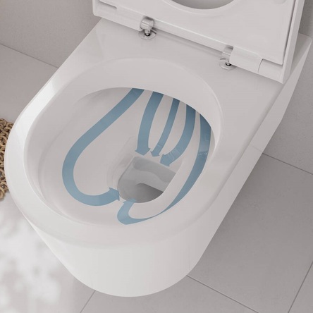 Hansgrohe 60193450 EluPura S Підвісний унітаз 540 rimless, білий