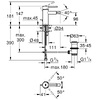 Grohe 24395KF1 Essence Змішувач для біде, чорний