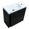 Devit 063050B SMALL Тумба 50 з умивальником, чорний мат