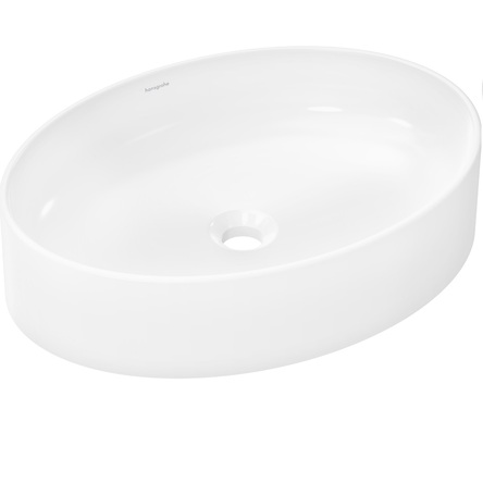 Hansgrohe 60165450 Xuniva D Раковина овальна без переливу, 550 x 400 мм, білий