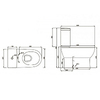 Devit 3110121 FRESH Компакт безобідковий, тонка кришка soft-close, quick-fix (3пак)