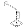 Grohe 26259000 Rainshower F-Series Верхній душ-422 мм з тримачем