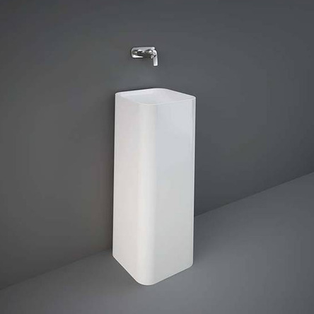 Rak ceramics PETFS23600AWHA Petit Раковина підлогова квадратна 360x360, біла глянцева