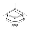 SanSwiss PWIR5510004 MARBLEMATE/TRACY/ILA Панель д/піддона 1000x1000