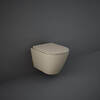 Rak ceramics RSTSC3901514 FEELING Кришка д/унітазу Duroplast, SLIM, Soft Close, Quick Release, Matt Cappuccino