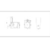 Primera 8890020 LINE Компакт безобідковий+кришка soft close