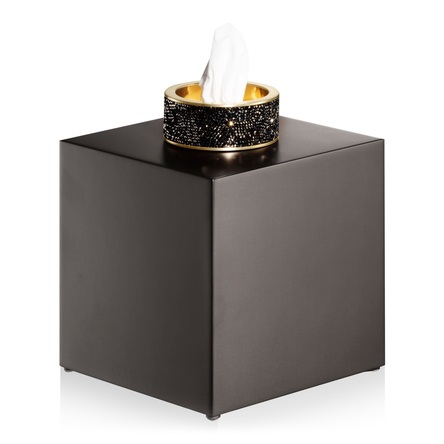 Контейнер для серветок Decor Walther ROCKS KB, Dark metal matt (0934467)