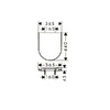 Hansgrohe 60148450 EluPura S Кришка для унітазу soft-close, top fix, білий