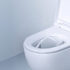 Geberit 146.350.01.1 AquaClean Alba Підвісний унітаз-біде, покриття KeraTect, колір білий глянець, накладка біла