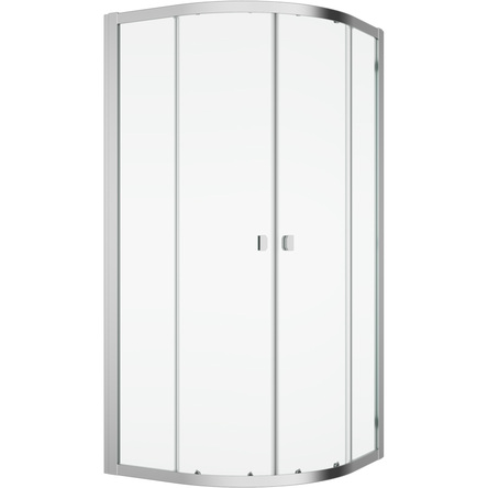 Ronal D20SR551004007 Arelia Душова кабіна 1/4 кола, 1000х1000мм, скло прозоре, проф.срібний полір.