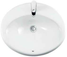 Devit 1522136 OVALE Раковина без донного клапана 555*485