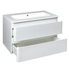 Devit 0021120W FLY Тумба 80 з раковиною, білий глянцевий колір (2пак)