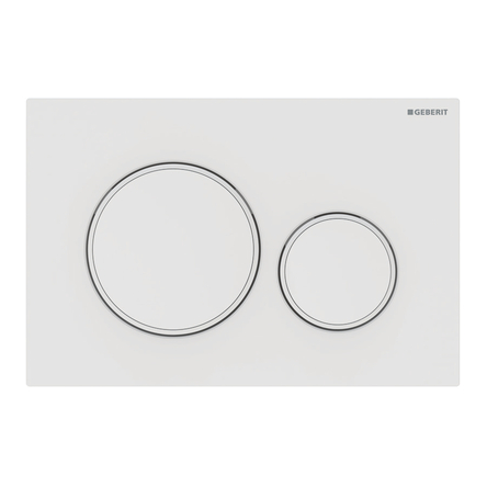 Змивна клавіша GEBERIT SIGMA20 115.882.01.1, білий – 115.882.01.1