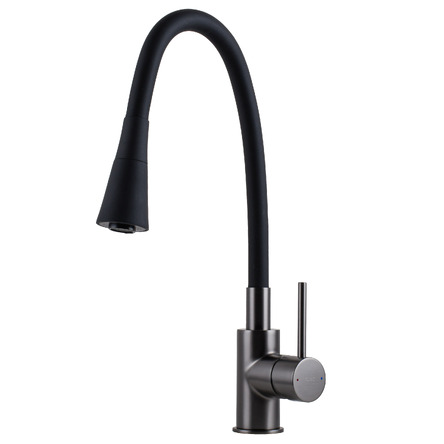 Змішувач для кухні TOPAZ LOFT TLF 8854-H39-GP-B01, Шланги TAQ-M0855