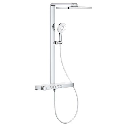 Душова система GROHE SPA Rainshower Aqua Pure з термостатом для настінного монтажу, хром (1009620000)