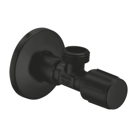 Кутовий вентиль GROHE DN 15, чорний матовий (1023422430)