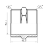 Ніпель SD Forte 1" 1/4 SF35832