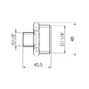 Ніпель редукційний SD Forte 1" 1/4х1/2" SF3593215