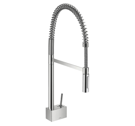 Змішувач для кухні AXOR Starck 240 Semi-Pro, хром (10820000)