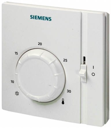 Siemens Електромеханічний кімнатний термостат з вимикачем - RAA31