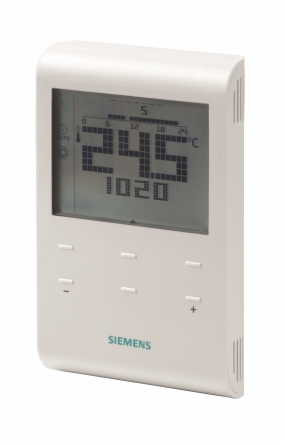Siemens Кімнатний термостат з таймером та LCD-дисплеєм (AC 230 V) - RDE100