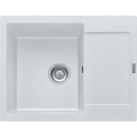 Кухонна мийка Franke Maris MRG 611-62, накладна, оборотна, 62x50, граніт білий (114.0381.002)