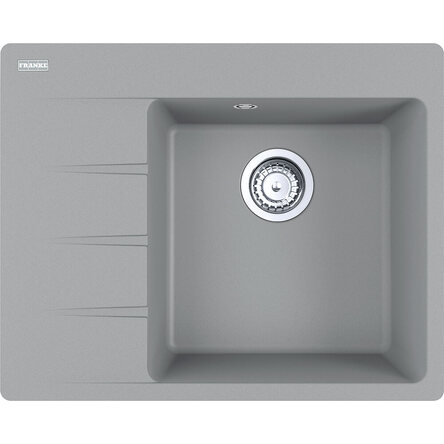 Кухонна мийка Franke Centro CNG 611-62 TL, накладна, крило зліва, 62х50, граніт сірий камінь (114.0630.453)