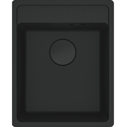 Кухонне миття Franke MRG 610-37 TL Black Edition, накладне, 41x51, граніт чорний матовий (114.0699.230)