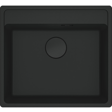 Кухонне миття Franke MRG 610-52 TL Black Edition, накладне, 56x51, граніт чорний матовий (114.0699.231)