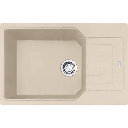 Кухонна мийка Franke UBG 611-78 XL, накладна, оборотна, 78x50, граніт бежевий (114.0701.798)
