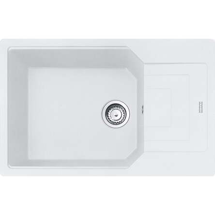 Кухонна мийка Franke UBG 611-78 XL, накладна, оборотна, 78x50, граніт білий (114.0701.801)