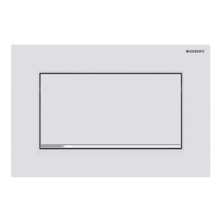 Змивна клавіша Geberit Sigma 30, білий/матовий хром (115.893.JT.1)