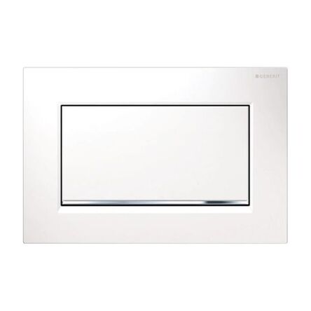 Змивна клавіша Geberit Sigma 30, білий/гленцевий хром (115.893.KJ.1)
