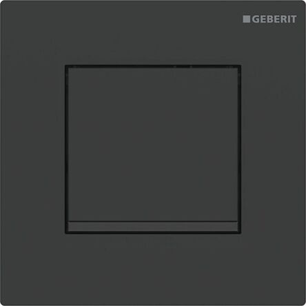 Система пневматичного управління змивом уринала Geberit Sigma 30, чорний матовий легкоочисний (116.017.16.1)