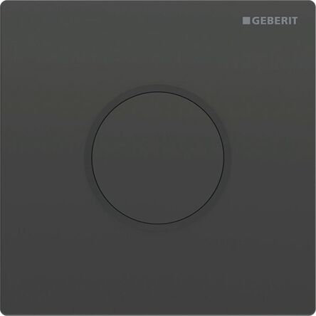 Привід для змиву пісуару Geberit Hy Touch ІЧ живлення від батарей, захисна панель, тип 10, чорний (116.035.DW.1)