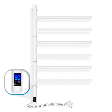 Navin Рушникосушка Arabesque 480х800 Sensor з таймером, біла - 12-123033-4880