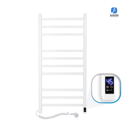 Navin Рушникосушка Loft 500х1000 Sensor лівобічна з таймером, біла - 12-143153-5010