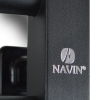 Navin Рушникосушка Класик Квадро 500х1000 Sensor ліва з таймером, чорний муар - 12-216153-5010
